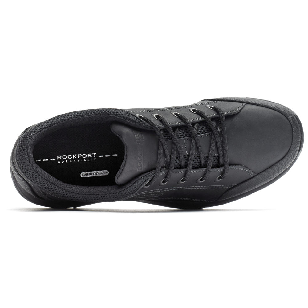 Rockport Mens Chranson Lace-Up - Sneakers Black - RNF143560